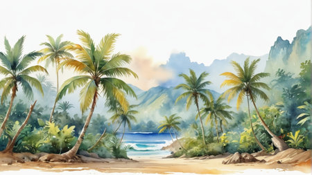 Tropical Beach Natureの素材