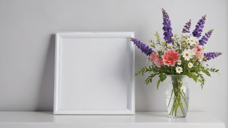 Still Life with White Frame and Vaseの素材