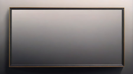 Black border blank decorative paintingの素材