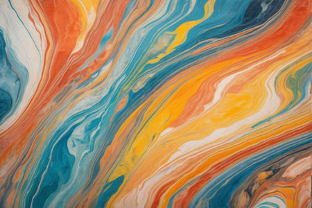 Colorful fluid art texture backgroundの素材