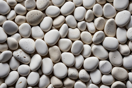 White Pebbles Close up Materialの素材