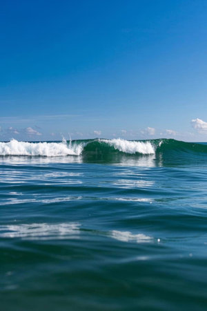 Blue Ocean Wave Landscapeの素材