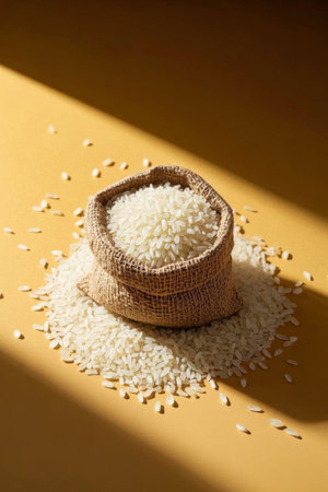 Big Mitre writing in a sackの素材