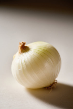 Macro Close up of Fresh Onionsの素材