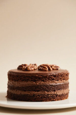 Close up of chocolate cakeの素材