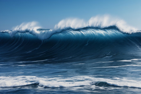 Blue Ocean Rough Wavesの素材