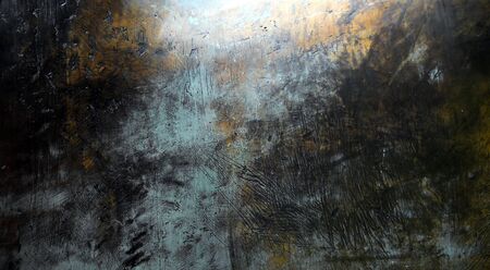 bronze texture, fractal textures and colors on a bronze surfaceの写真素材