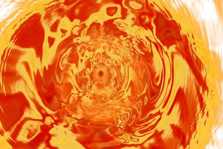 Psychedelic  vortex 10, redand yellow psychedelic vortexの写真素材