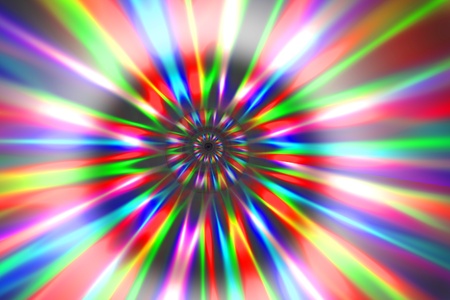 Psychedelic tube 11, bright colored psychedelic tube or tunnel or vortexの写真素材