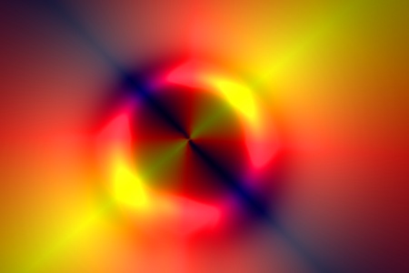 Psychedelic light 14, light rays in warm colors  computer generated の写真素材
