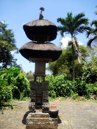 Balinese temple detailの写真素材