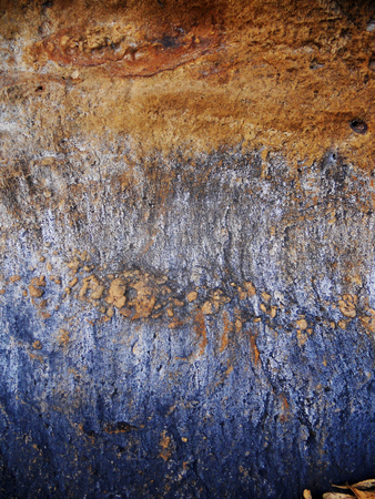 texture of rock and natural color gradationの写真素材