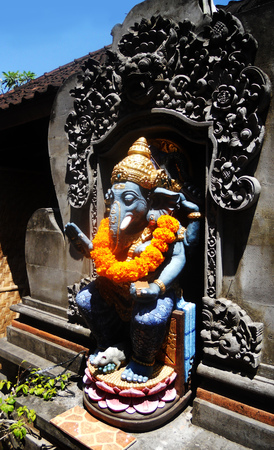 Balinese temple iconの写真素材
