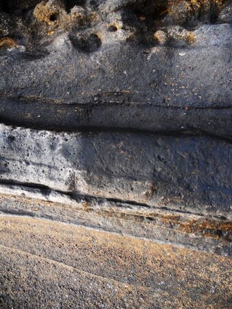 Rock texture and layersの写真素材