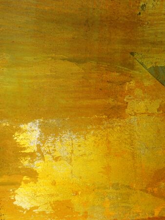 golden background, abstract painted surfaceの写真素材