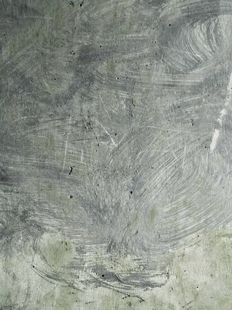 Rough paint marks on concrete surface texture, painted concrete.の写真素材