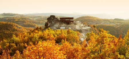 Tatul Tracian sanctuary and the Rodope mountains, Bulgariaの写真素材