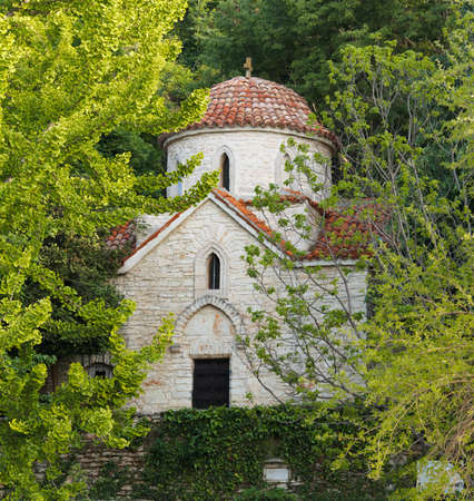 The chapel in the yard of the palaceの写真素材