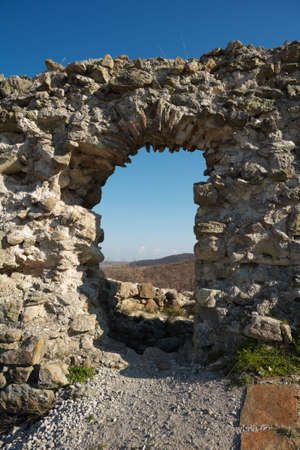 Main gate of Mezzek fortress near Svilengrad, Bulgariaの写真素材