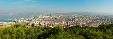 Large Marseille panoramaの写真素材