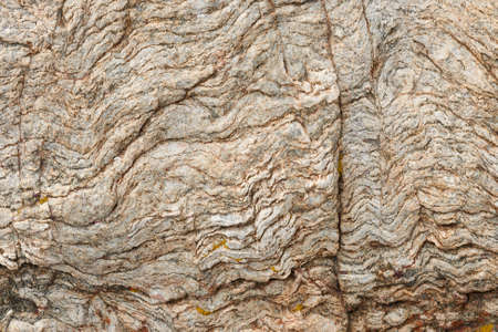 Texture of magma rock on land surface close-upの写真素材