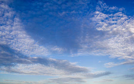 blue sky background with a tiny clouds