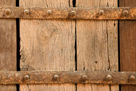 Textured background of rough, weathered wood