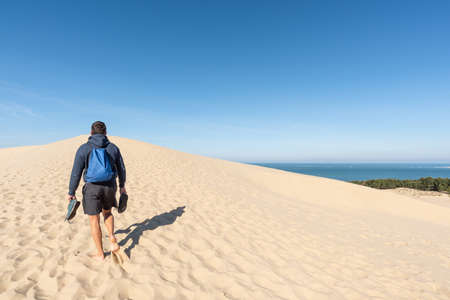 Dune of Pilat, Arcachon Bay, Franceの写真素材