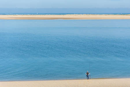 Bassin d'Arcachon, France. Arguin facing the Dune of Pilatの写真素材