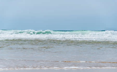 The beach of The Porge, near Lacanau on the French Atlantic coast