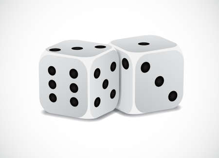 Two dicesのイラスト素材