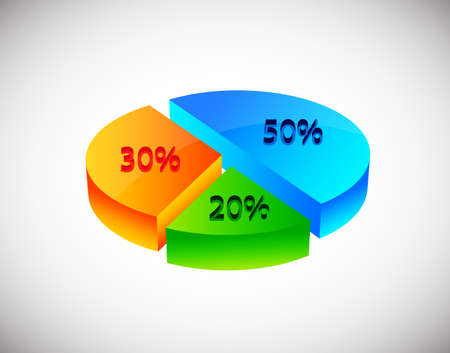 Circle diagramのイラスト素材