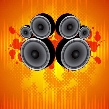 Music backgroundのイラスト素材