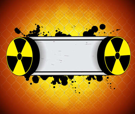 Radiation backgroundのイラスト素材