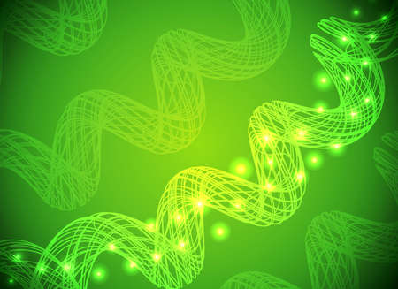 Abstract green backgroundのイラスト素材