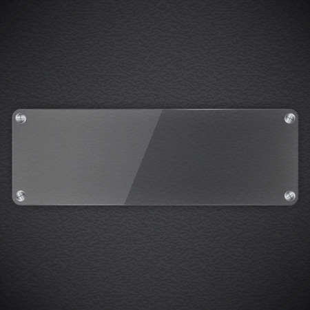 Abstract background with glass frame. Raster versionのイラスト素材