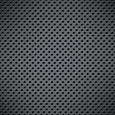 Metal background with circular grid. Raster versionのイラスト素材