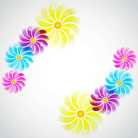 Flower backgroundのイラスト素材