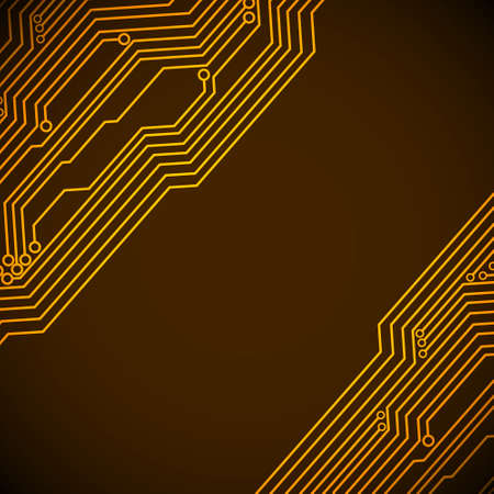 Circuit board backgroundのイラスト素材