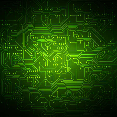 Circuit board backgroundのイラスト素材