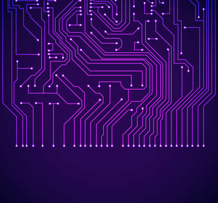 Circuit board backgroundのイラスト素材