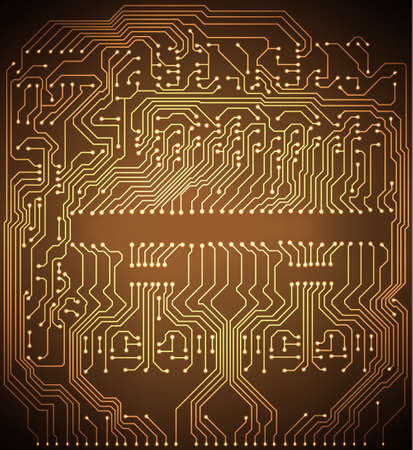 Circuit board backgroundのイラスト素材