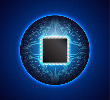 Circuit board background