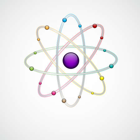 Atom backgroundの写真素材