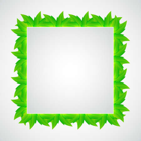 Leaves backgroundのイラスト素材