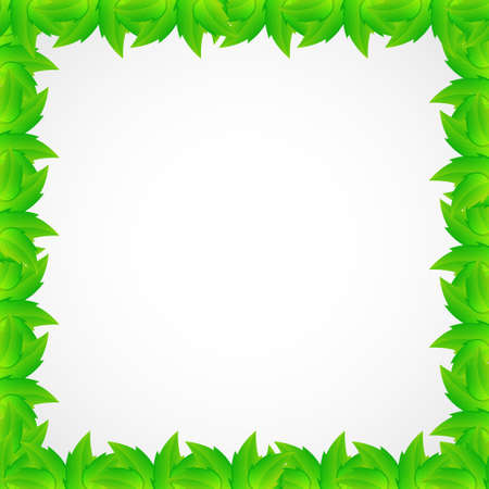 Leaves backgroundのイラスト素材