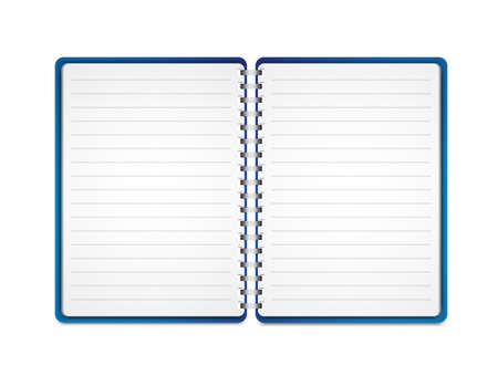 Open notebookの写真素材
