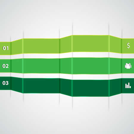 Infographic templateのイラスト素材