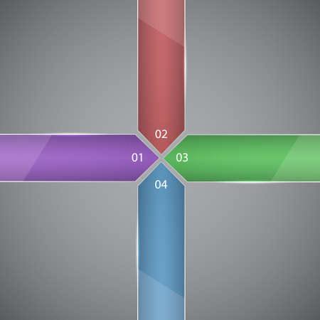 Infographic templateの写真素材