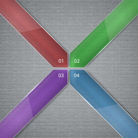 Infographic templateの写真素材